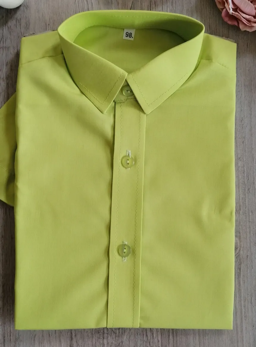 Chemise enfant manches courtes