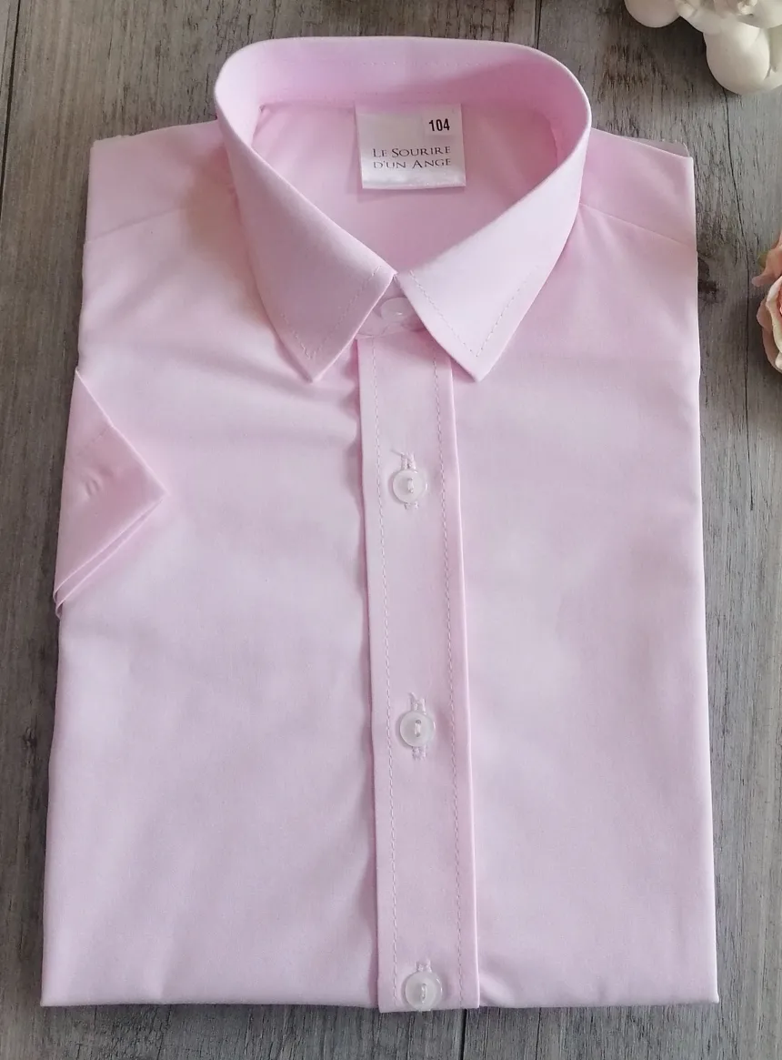 Chemise enfant manches courtes