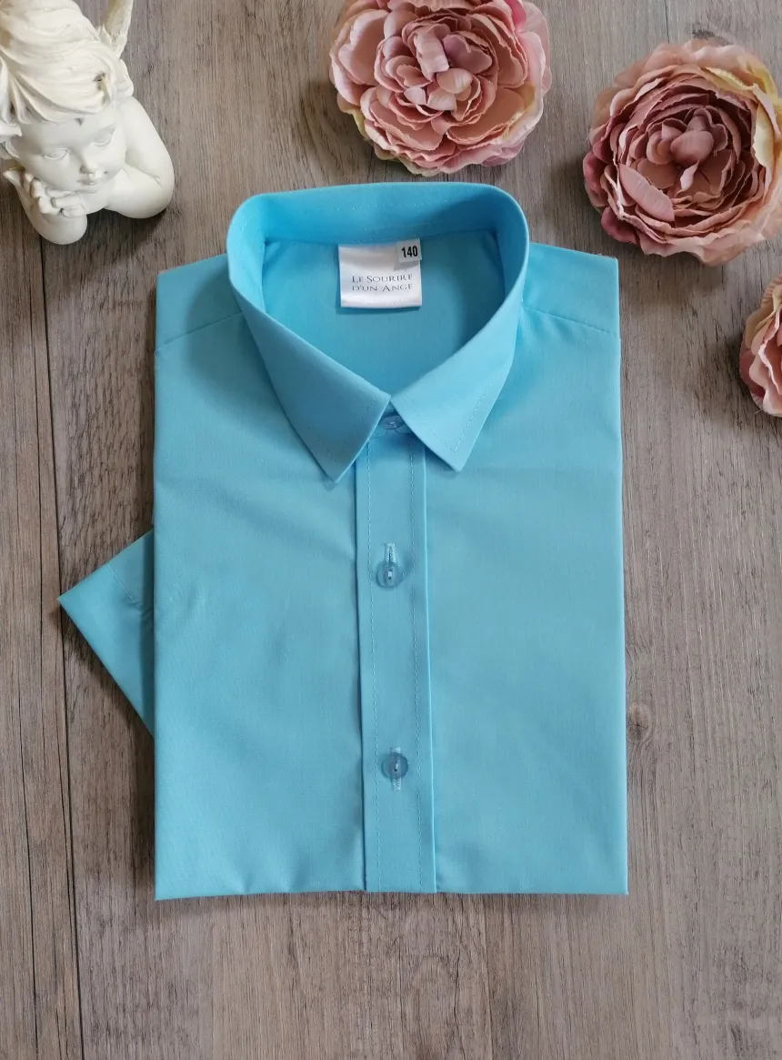 Chemise enfant manches courtes