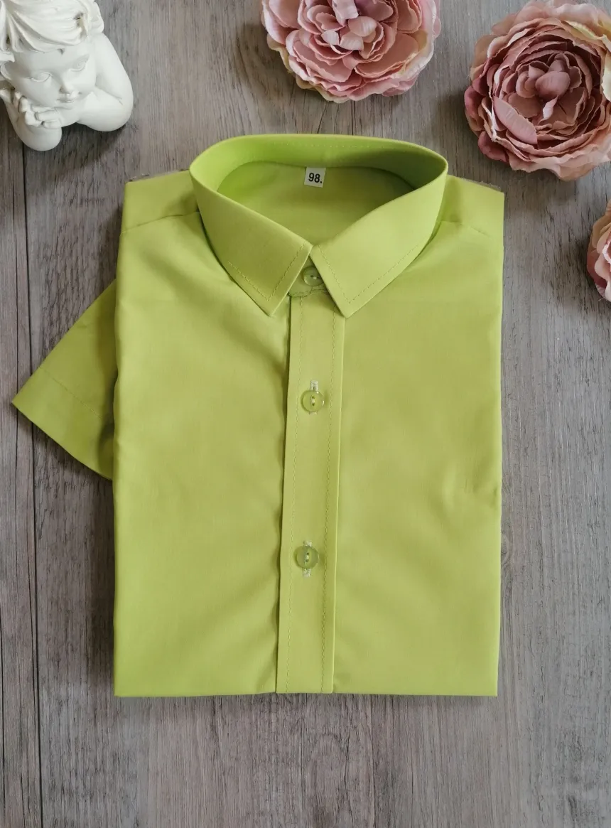 Chemise enfant manches courtes