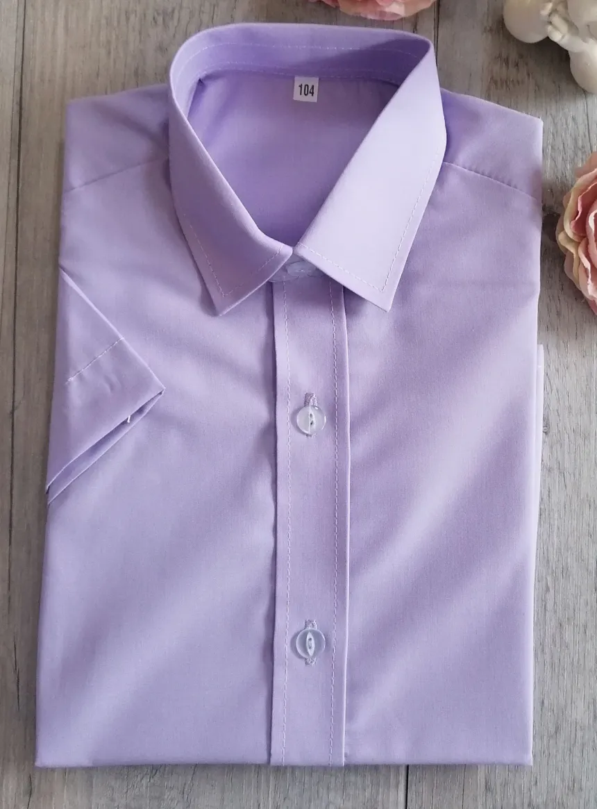 Chemise enfant manches courtes