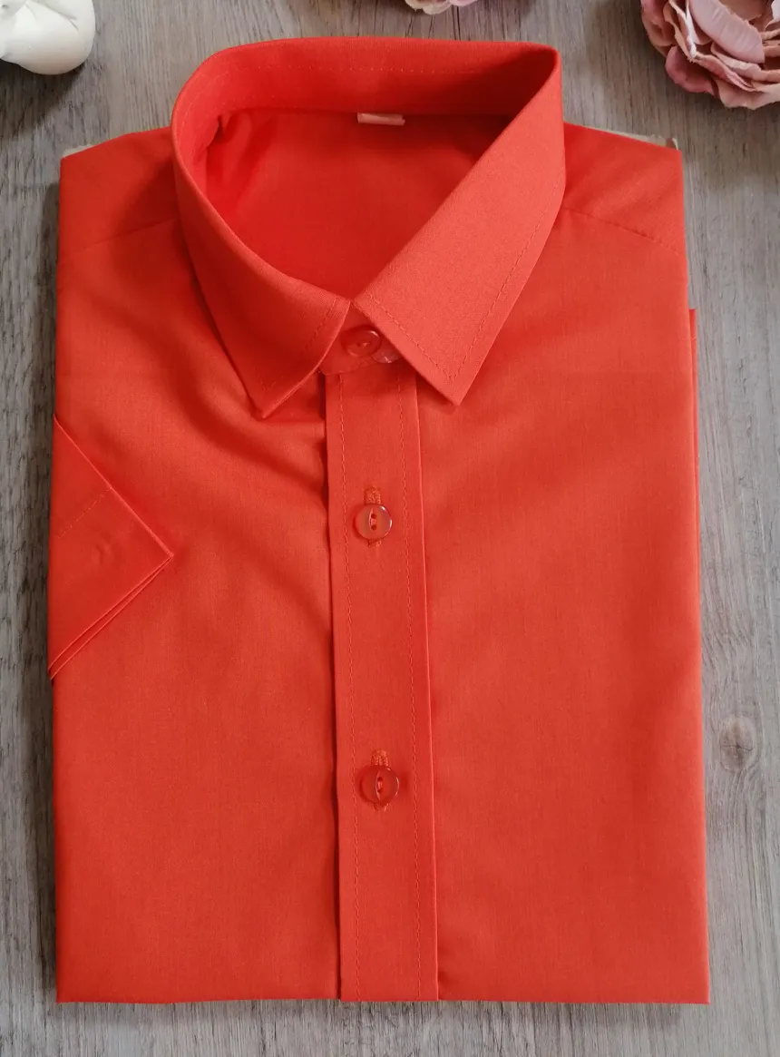 Chemise enfant manches courtes