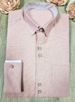 Chemise garçon manches longues