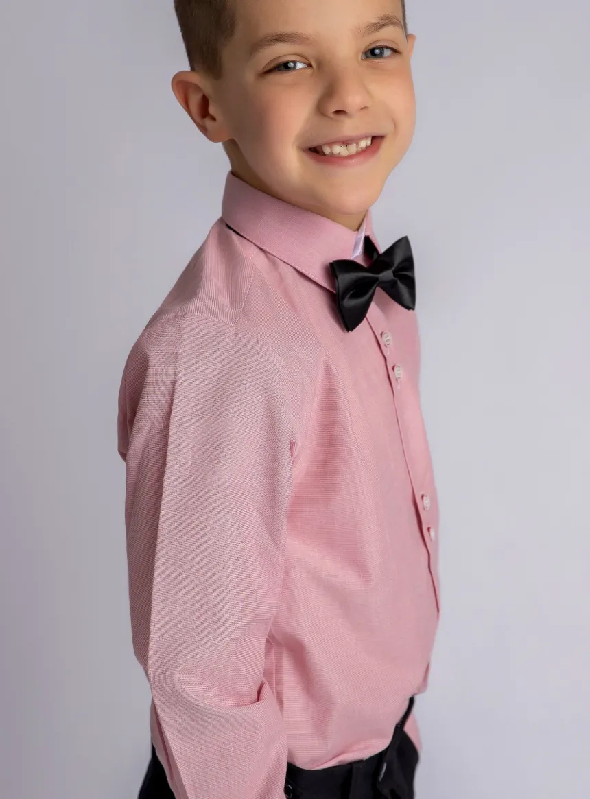 Chemise garçon manches longues
