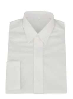 Chemise garçon smart boutons non visibles