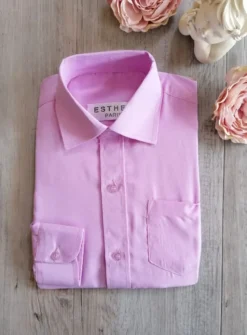 Chemise habillée enfant manches longues