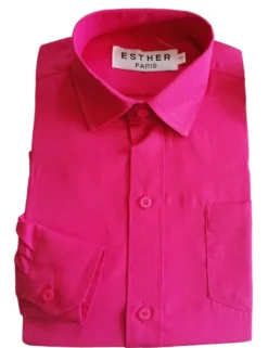 Chemise habillée enfant manches longues