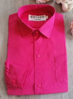 Chemise habillée enfant manches longues
