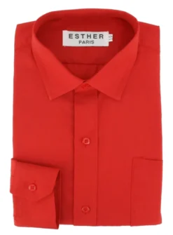 Chemise habillée enfant manches longues