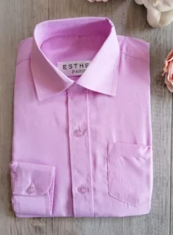 Chemise habillée enfant manches longues