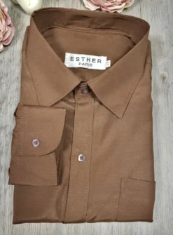 Chemise habillée enfant manches longues