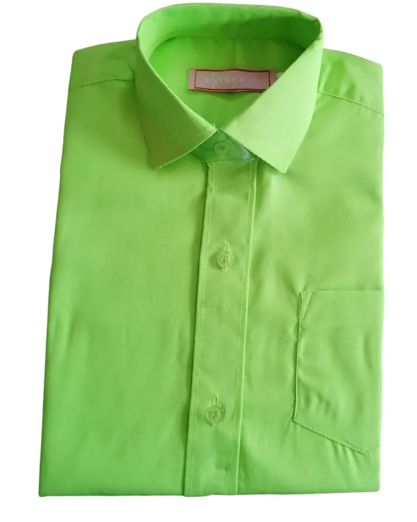 Chemise habillées enfant manches courtes