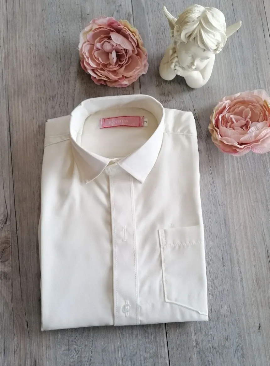 Chemise habillées enfant manches courtes