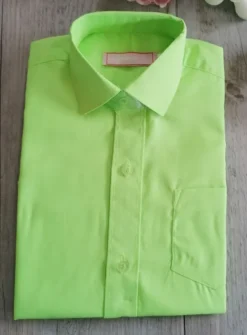 Chemise habillées enfant manches courtes