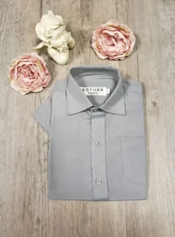 Chemise habillées enfant manches courtes