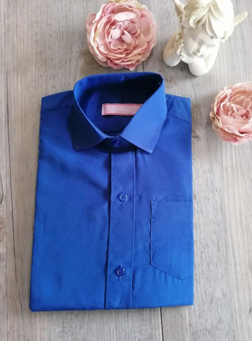 Chemise habillées enfant manches courtes