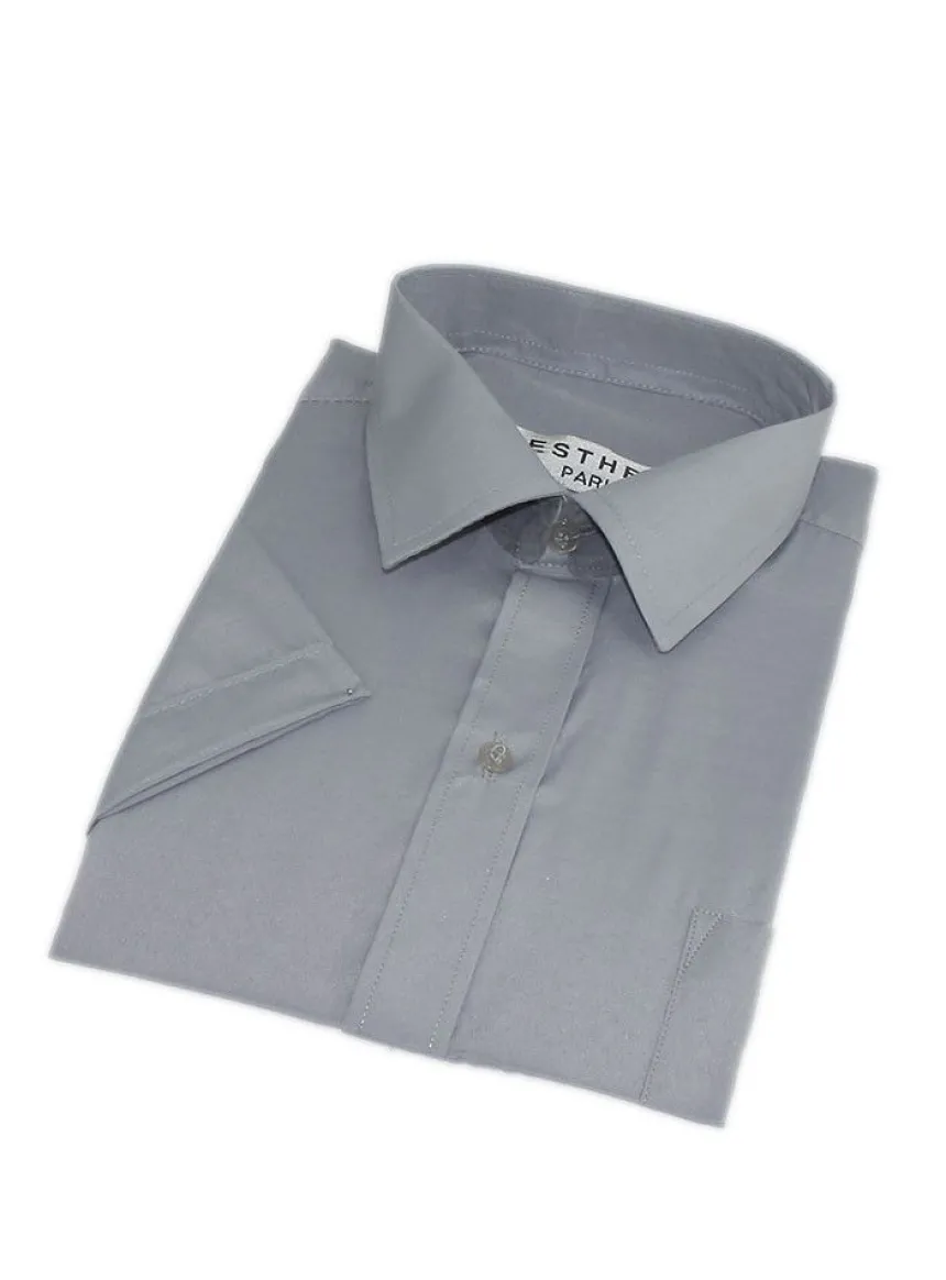 Chemise habillées enfant manches courtes