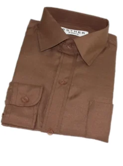 Chemise habillées enfant manches courtes