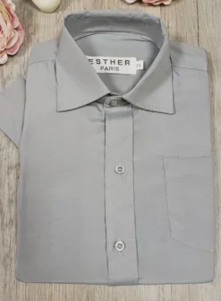 Chemise habillées enfant manches courtes