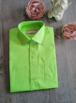 Chemise habillées enfant manches courtes