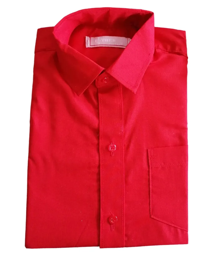 Chemise habillées enfant manches courtes