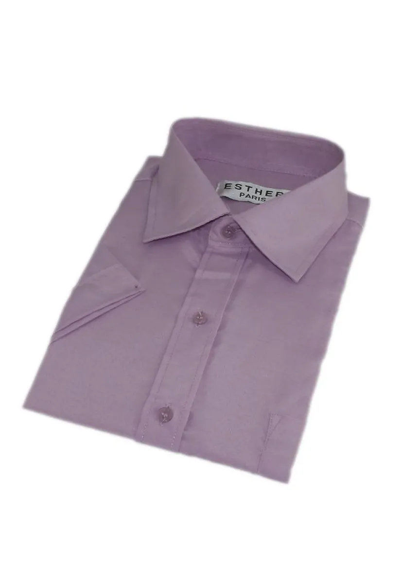 Chemise habillées enfant manches courtes