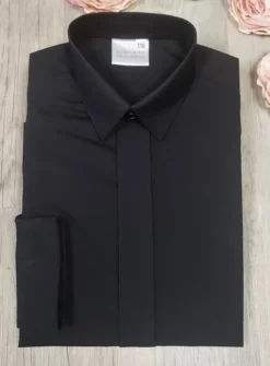 Chemise noire garçon