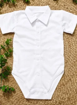 Chemises body coton manches courtes