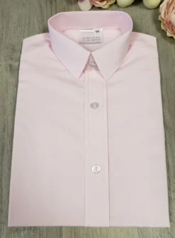 Chemisette cérémonie bébé et petit garçon rose ou bleu