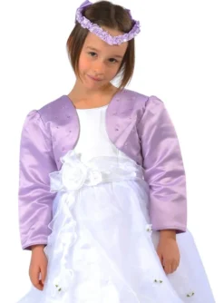 Collants blancs enfant lycra Mauve 3 mois