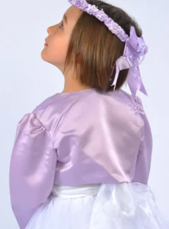 Collants blancs enfant lycra Mauve 3 mois