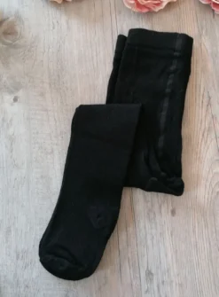 Collants coton enfant noir ou rouge