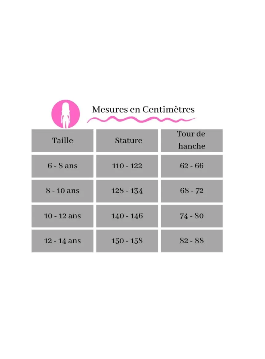Collants enfant maille tissée