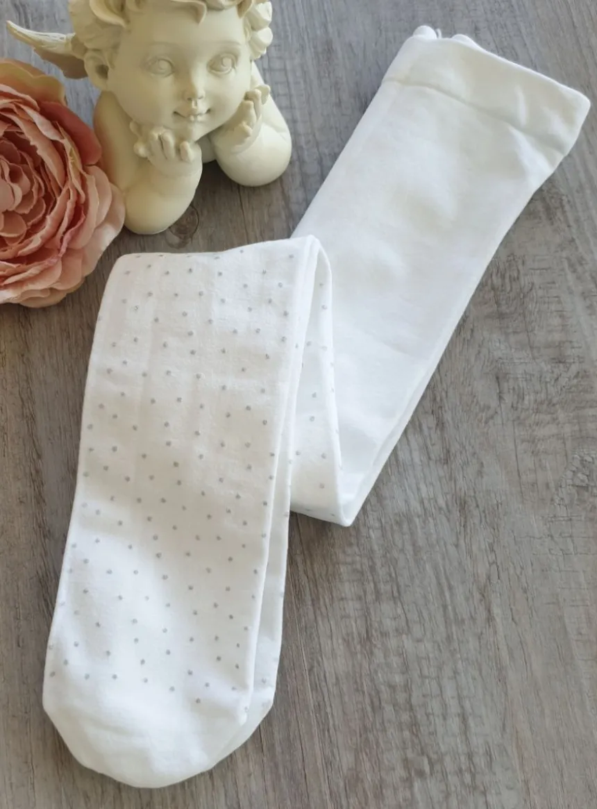 Collants lycra enfant avec points