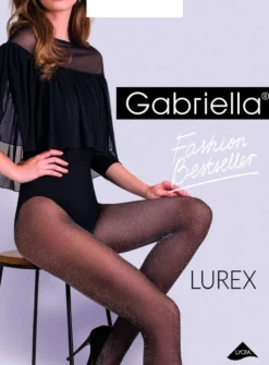 Collants scintillant soirée femme Gris argent T-2