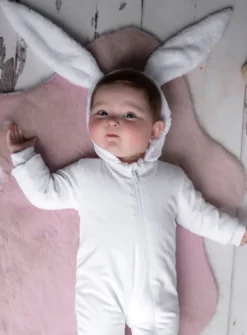 Combinaison bébé lapin hiver