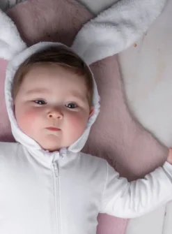 Combinaison bébé lapin hiver