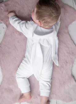 Combinaison bébé lapin été