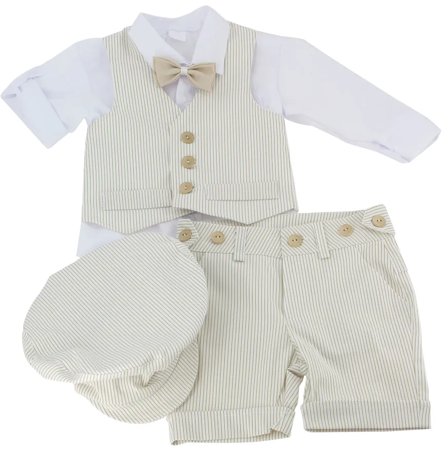 Costume bébé garçon Johan bermuda