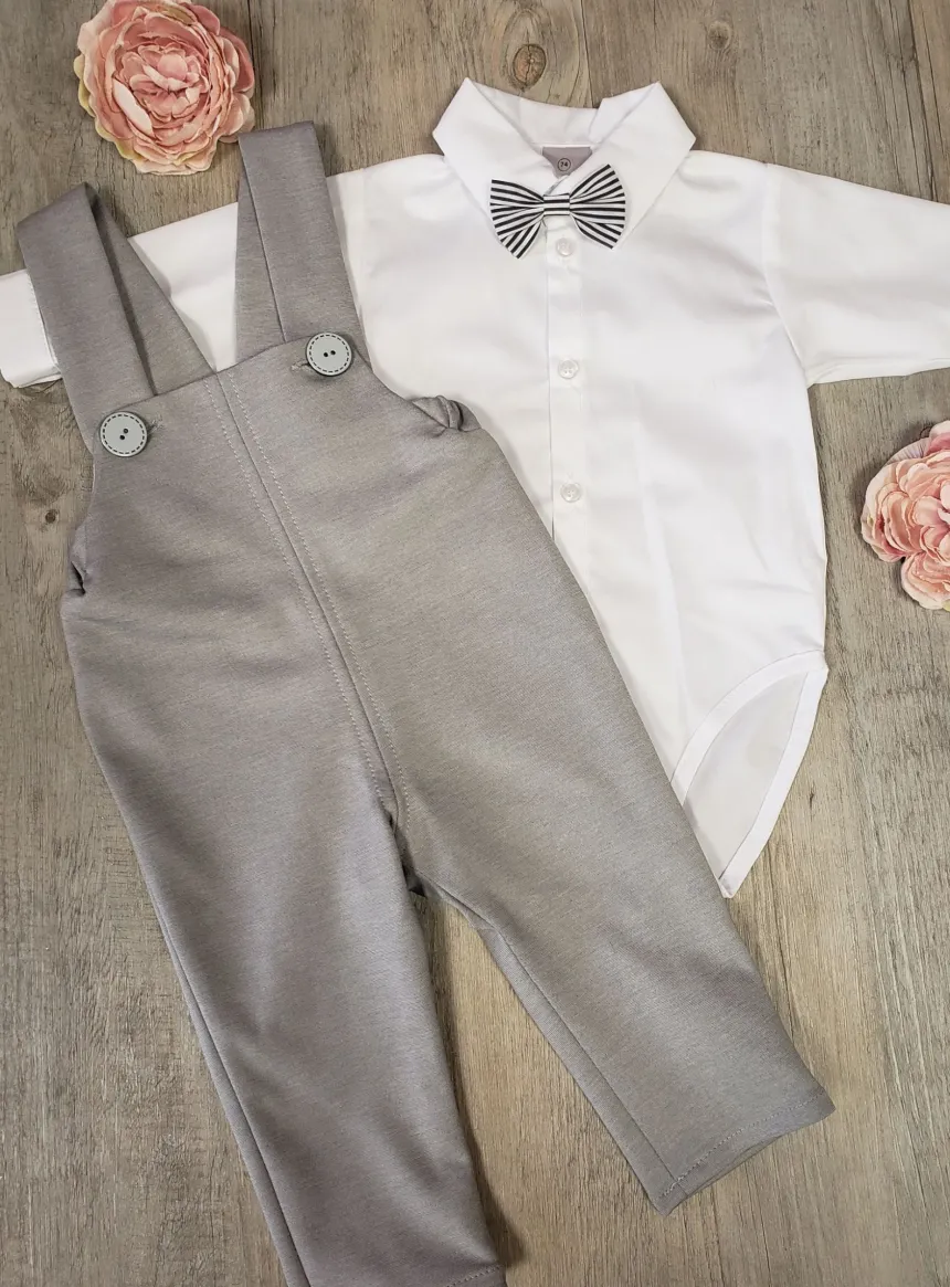Costume bébé garçon 3 pièces