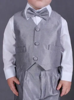 Costume bébé gris complet Lucas