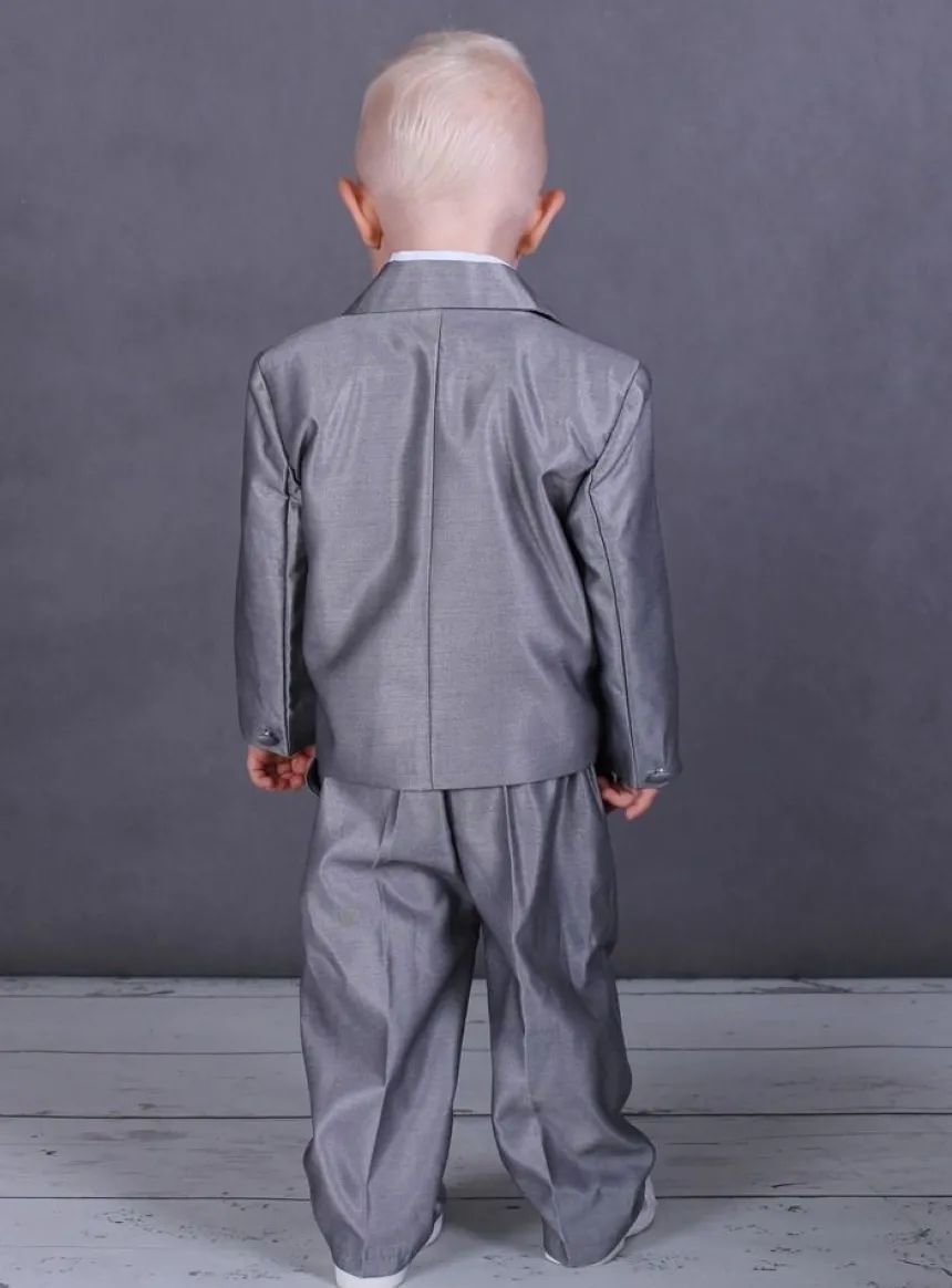 Costume bébé gris complet Lucas