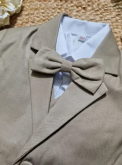Costume bébé Petit Garçon Beige Foncé modèle Lucas