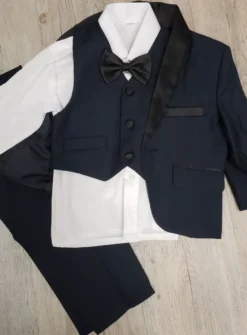 Costume bleu marine garçon Thibault version bébé