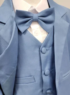 Costume complet bébé garçon modèle Lucas bleu
