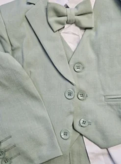 Costume enfant vert sauge modèle Jean