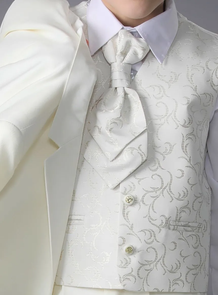 Costume garçon blanc, noir ou écru Peter