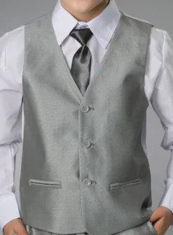 Costume garçon complet gris Celso