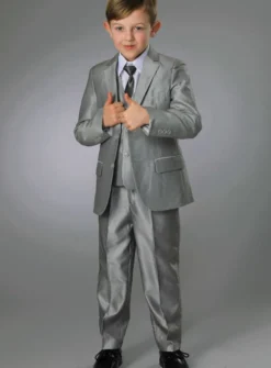 Costume garçon complet gris Celso