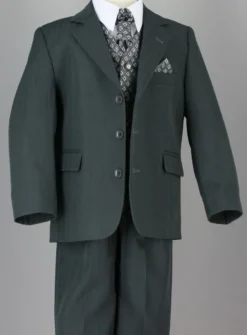 costume garçon noir, gris, marine ou gris William